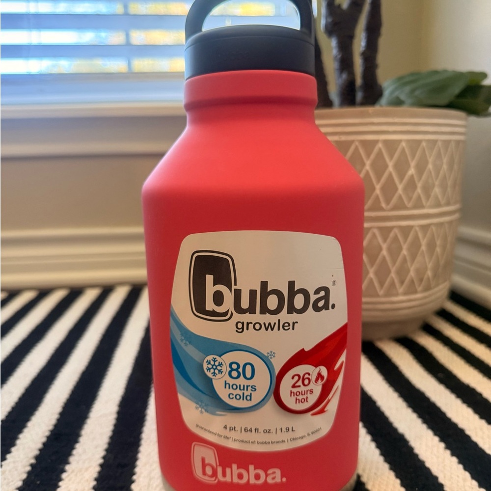 Bubba 64 oz Insulated Stainless Steel Growler – island Pink